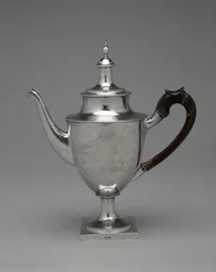 Teekanne, Teil eines Sets, 1784-1800